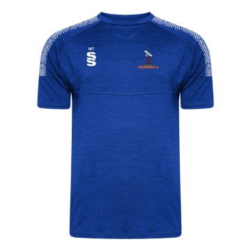 Dual Gym T-shirt : Royal Melange