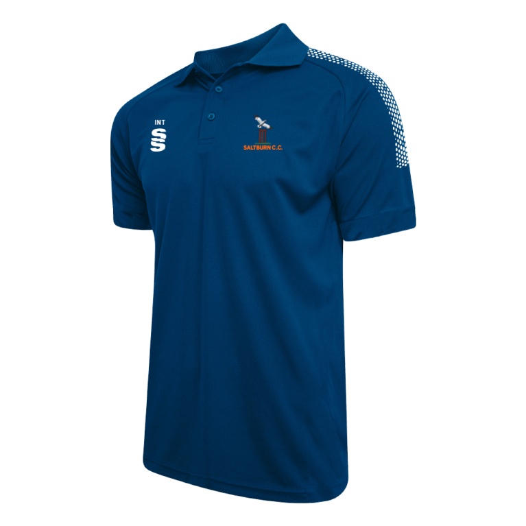 Women's Dual Solid Colour Polo : Royal