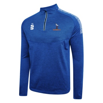 1/4 Zip Dual Performance Top : Royal